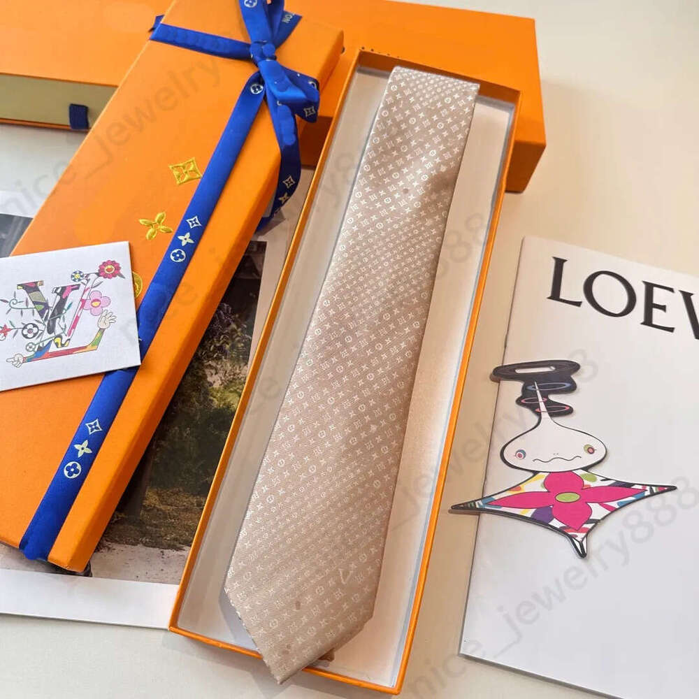 2026 The brand-new L-style Lvness men's silk tie, an elegant designer's silk tie series, is perfectly suitable for both formal occasions and daily life 3eb