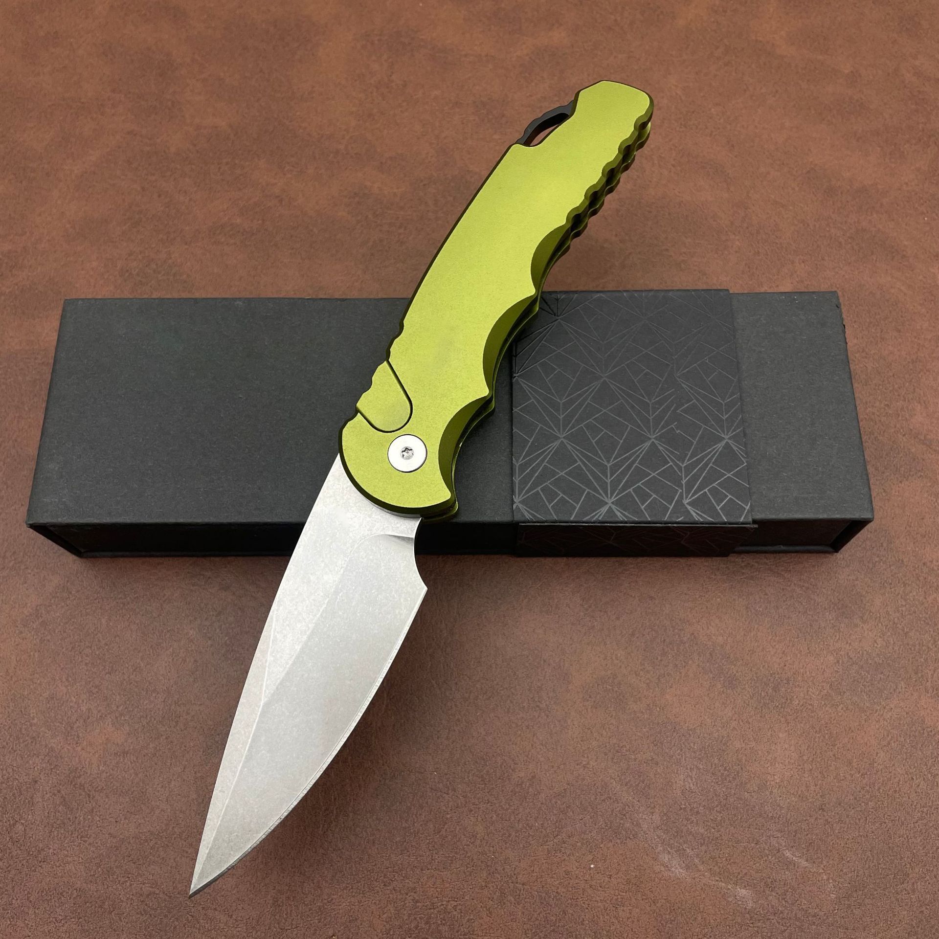 T501 High-Quality Pocket Knife with D2 Blade Aluminum Handle High-Strength Sharp Outdoor Camping Folding Portable Knife