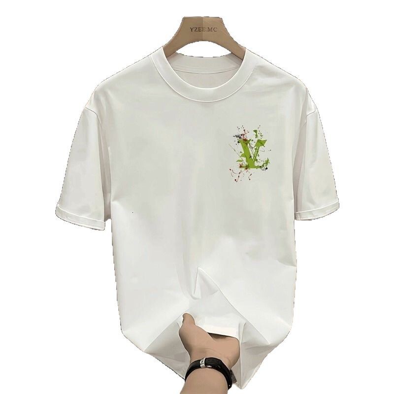 T Shirts For Men Designer Sporty Style White Fashion Breathable Tee Shirt Homme Polo Shirt Y2k Sporty Style Essential Clothes