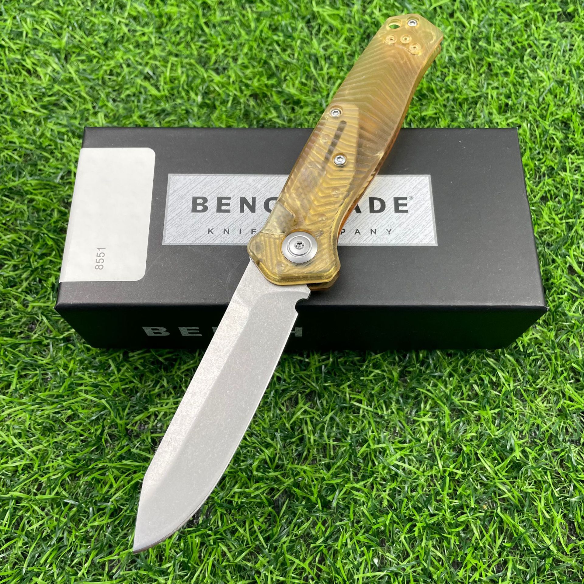 NEW BM8551 Folding Knife EDC Camping Survival Tools S90V Blade PEI Handle Outdoor EDC Hunting Knives