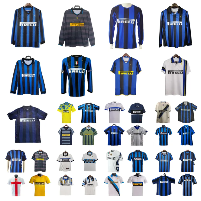 SNEIJDER ZANETTI maglia Inter Retro Soccer jerseys 88 89 90 91 92 93 94 95 96 97 98 99 00 01 02 03 04 05 06 07 08 09 10 MILITO Ronaldo Baggio IBRAHIMOVIC ADRIANO Football Shirt