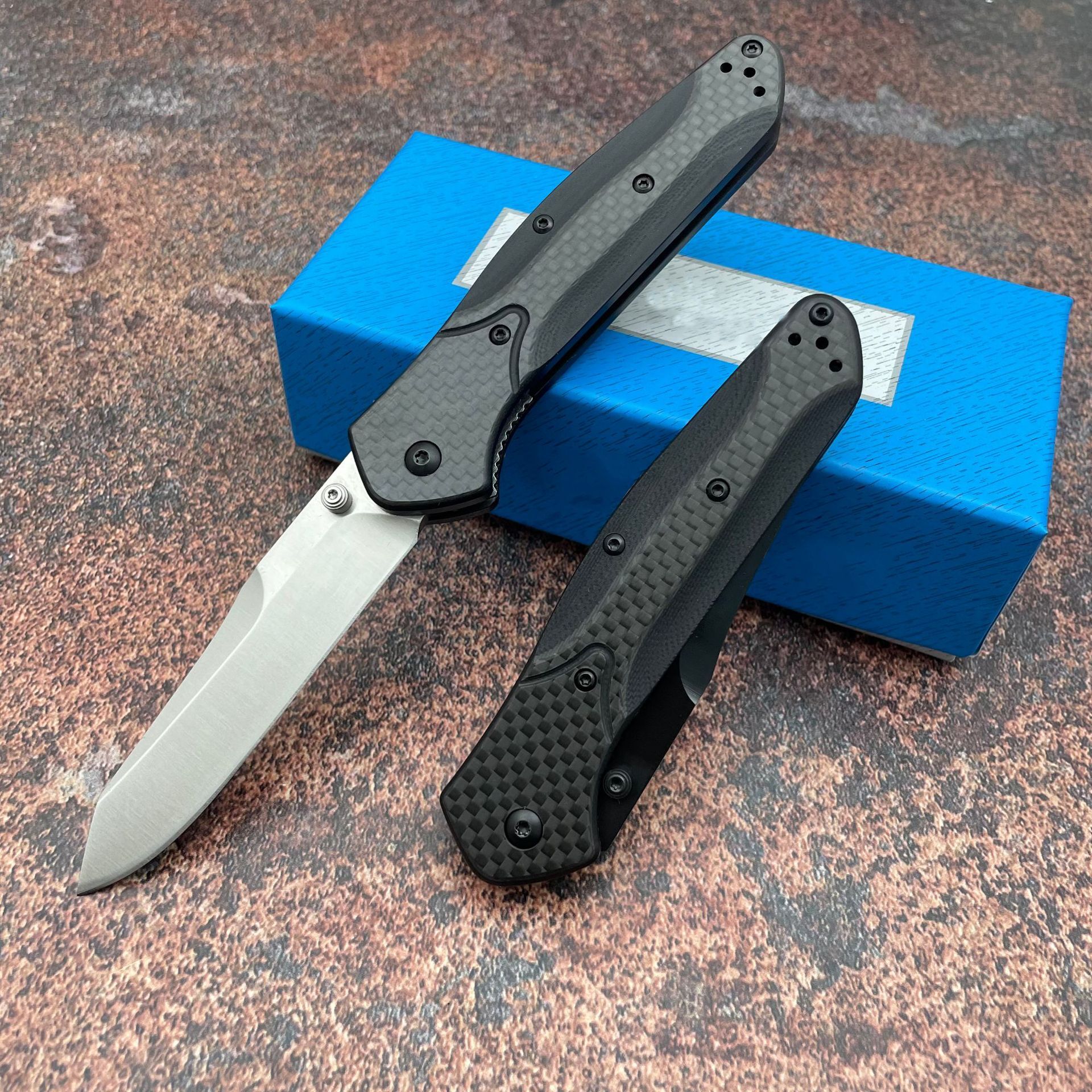 High Quality BM940 Folding Pocket Knife S35V Steel Blade Carbon Fiber Handle Outdoor Hunting Camping EDC Tool Gift