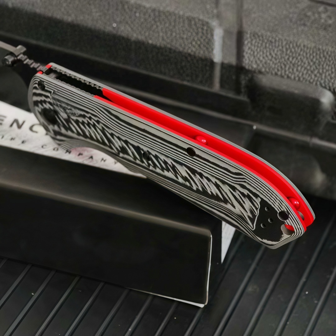 delivery of BM560 Sharp CNC Machining cpm-M4 Blade G10 Handle Outdoor Camping Portable Knife