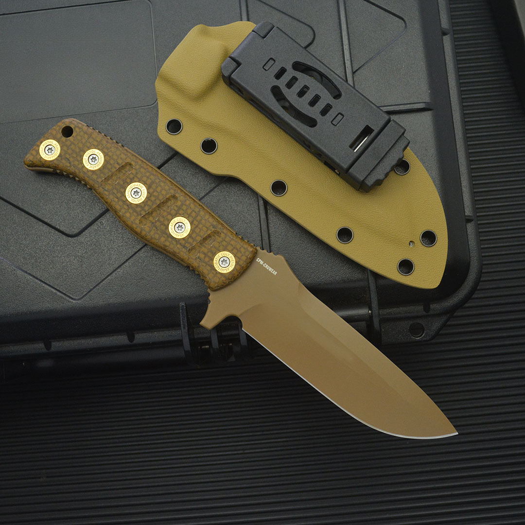 New BM 375 Straight Knife D2 Blade Outdoor Pocket Knife, Portable Survival Knife Camping and Mountaineering