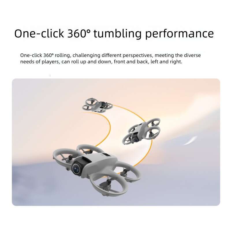 Famous Brand T Drone MINI With Ultra Long Battery Life Electronically Controlled Dual Lenses Optical Flow Positioning Remote Control Aircraft And CKS