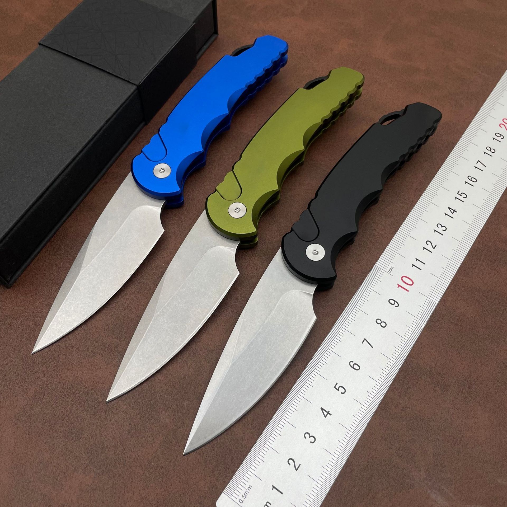 T501 High-Quality Pocket Knife with D2 Blade Aluminum Handle High-Strength Sharp Outdoor Camping Folding Portable Knife
