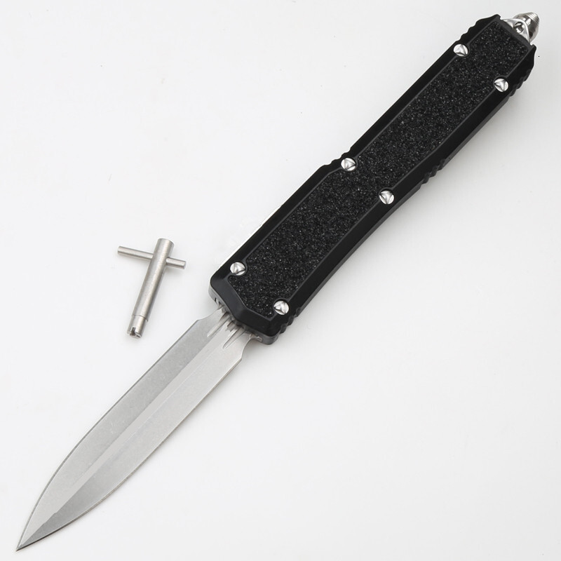 Portable Travel Pocket Knife, Outdoor Camping Hiking Tactical EDC Knife, D2 Steel Blade Durable Aluminum Alloy Handle