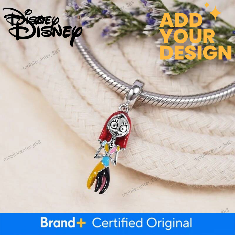 Designer Disney Jewelry 925 Silver Disney Stitch The Nightmare Before Christmas Hot Pendant Charms Fit Necklace&Bracelet DIY Festival Women's Par - view 5