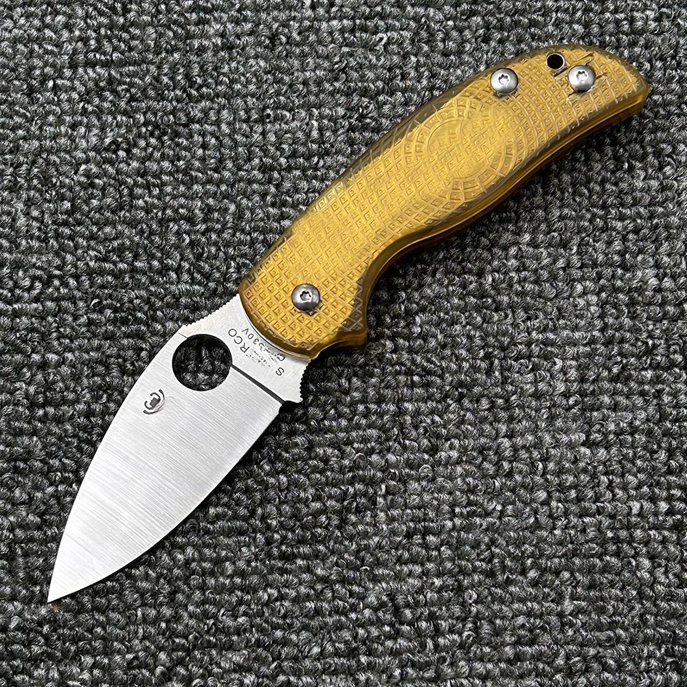 C123 PEI folding for outdoor camping, wilderness survival, high hardness pocket tool knife