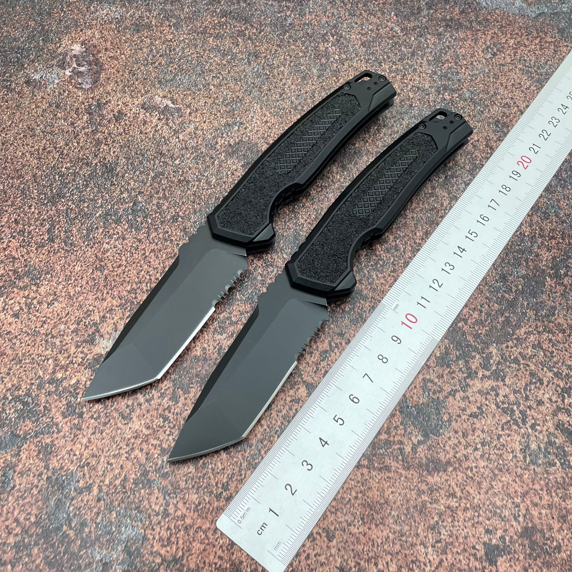 7105 High Hardness Camping Hunting Butcher Knife Fot Meat Cutting Outdoor Hiking Portable Sharp Fixed Blade Knife with Knife Sleeve