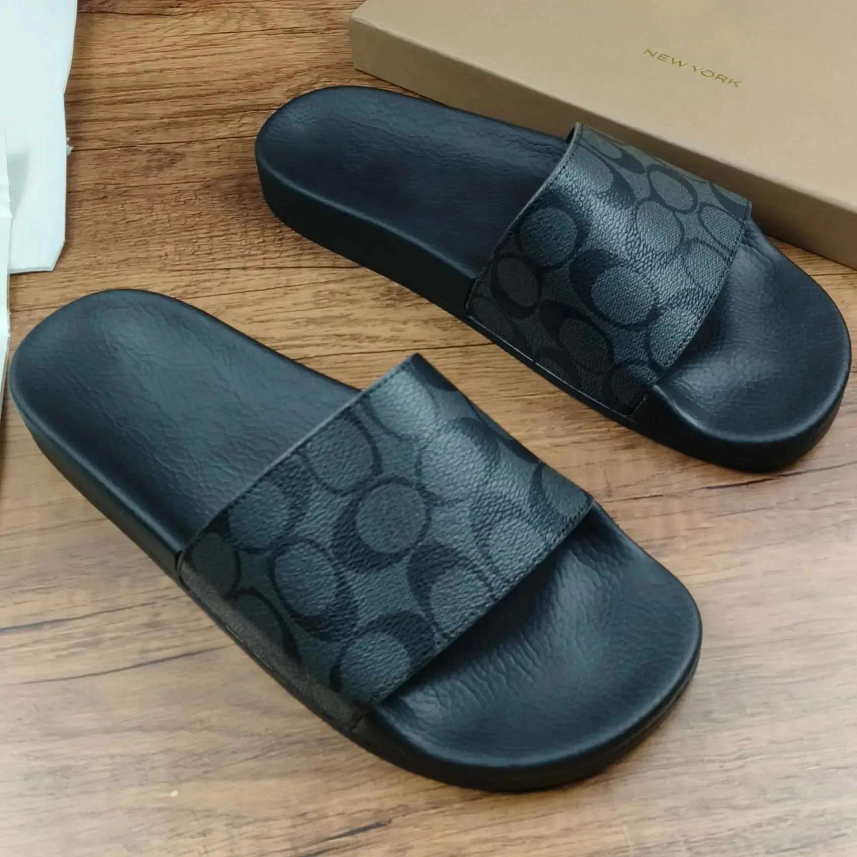 Woman Sandals Designer Slippers Designer Sandals slides for men women famous sliders clogs luxury sandale sandalen mules flats platform beach pink shoes sandles 45