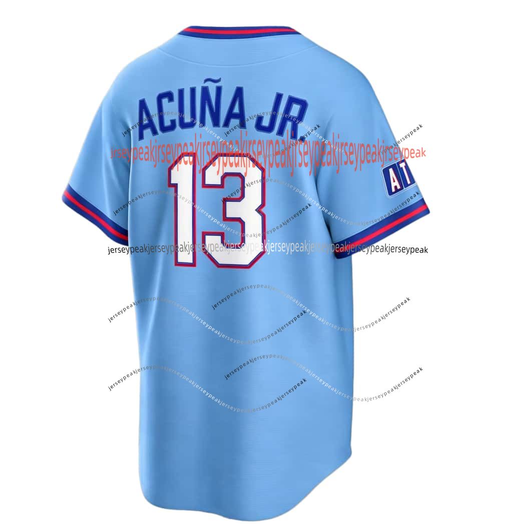 2026 S-4XL City Connect Jersey Ronald Acuna Jr. MATT OlSON JORGE SOlER DEiON SANDERS AUSTIN RIlEY BRAVE OZZIE ALBIES JONES Men Women Youth Baseball Je