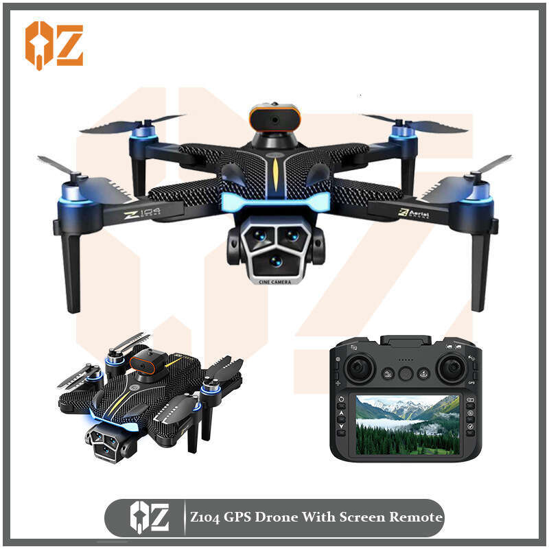 Z Drone GPS Return To Home Function High Definition Aerial Photography With Screen Obstacle Avoidance Electronically Controlled Remote Control Airplan