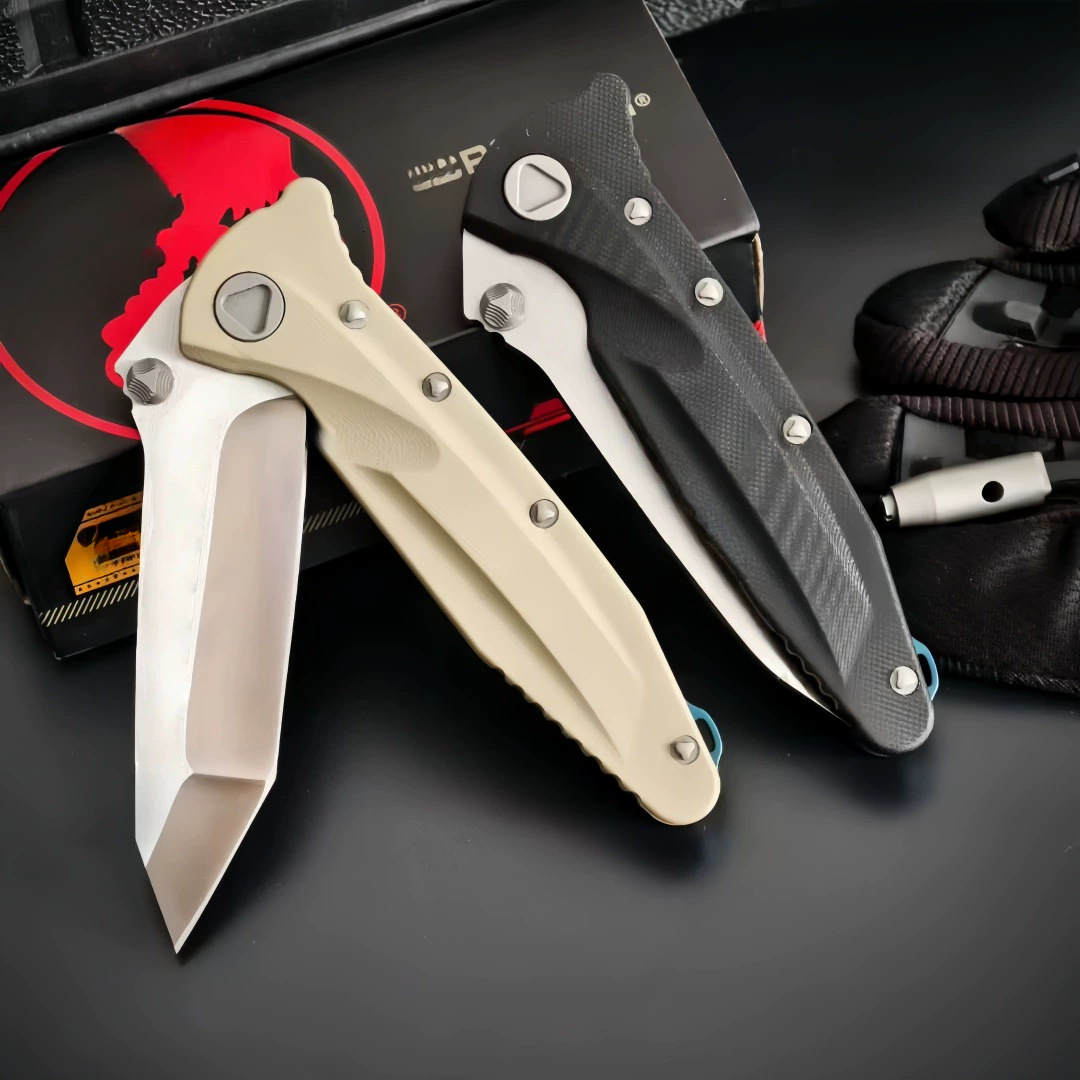 Folding Pocket Knife Tanto Blade G10 Handle Tactical Knives Outdoor Camping Hunting EDC Multifunctional Tools