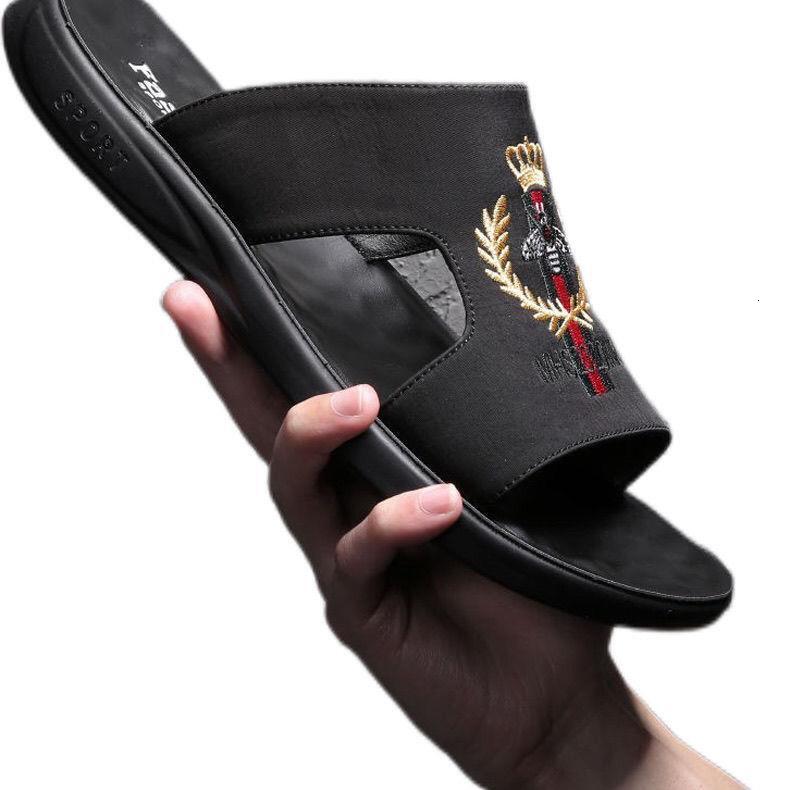 2026 Summer New Men's Luxury Home Comfort Slippers - Large Size - High-end Fashion Trend - Breathable - Simple Design - Outdoor Anti-slip - Beach