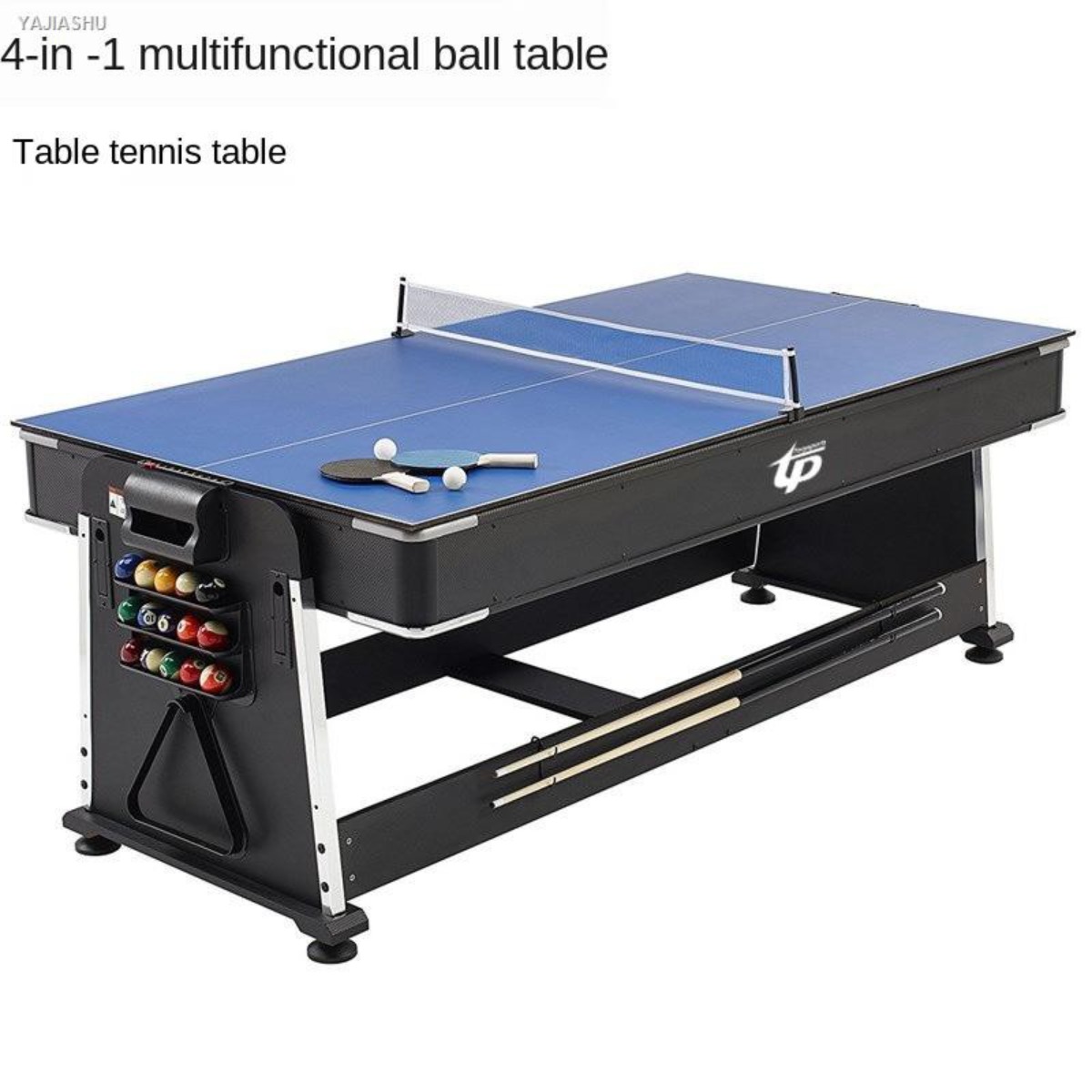 Pool Table Billiard Table 7ft 4 In 1 Multi Game Air Hockey Ping Pong Conference Table For Adult Indoor Game