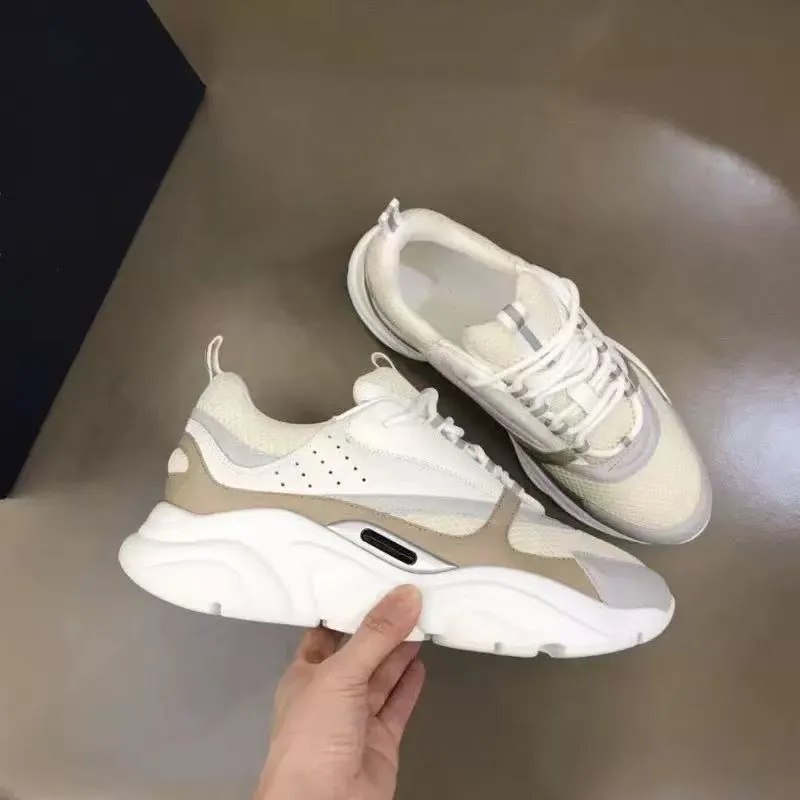 Designer shoe for men Chunky Sole White Black Breathable Panel Design Casual Running Men's Sports Shoes Sneaker Low Top Sneakers Outdoor 369
