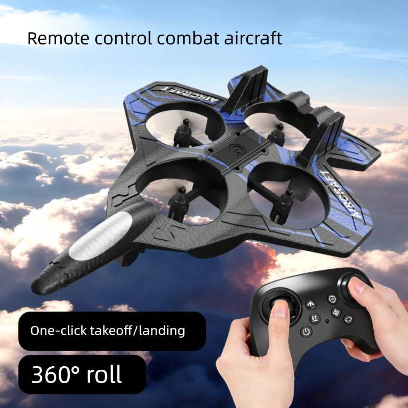 Famous Brand G Remote Control Foam Airplane L Stunt Drone H Fighter Jet Gravity Sensing Glider Rechargeable CKS