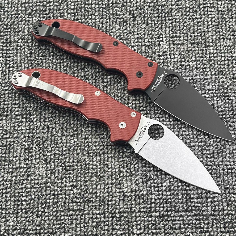 C101 Outdoor Folding Knife S30V Stone Wash Sharp Portable EDC Knife