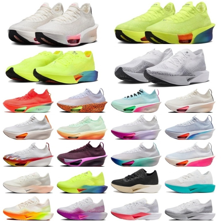 Designer Alpha Fly Next% 3 marathon Running Shoes White Black Hyper Royal Yellow Aurora Green Ekiden Be True Volt Racer Blue Sail Men Women trainers Sneakers 36-45