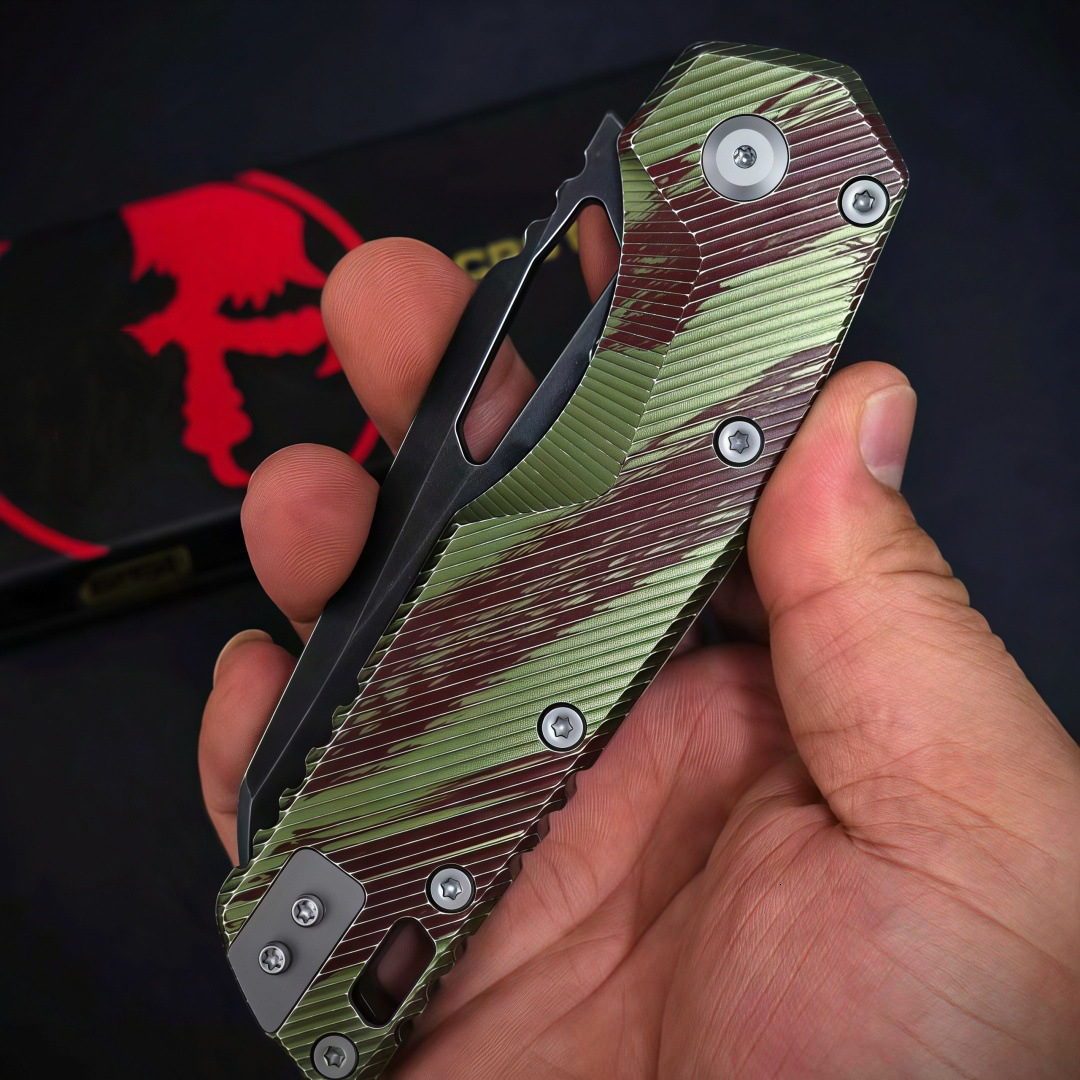 Wilderness Folding Camping Outdoor Pocket Knife M390 Blade Aluminium Alloy Handle Hunt Survival Tactical Utility Knives EDC Tools
