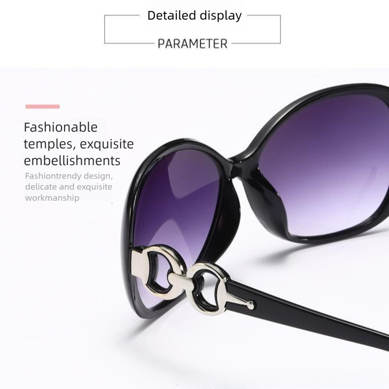 Elliptical Sunscreen Resin Designer Sunglasses Luxury Women's Small Frame Outdoor Street Photography Slim Cycling Glasses Trendy Brand Accessorie