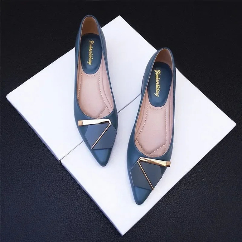 Ladies Footwear Comfortable Womens Flat Shoes Korean Style Stylish Vacation E y Summer 2025 Lastest a Spring 260428