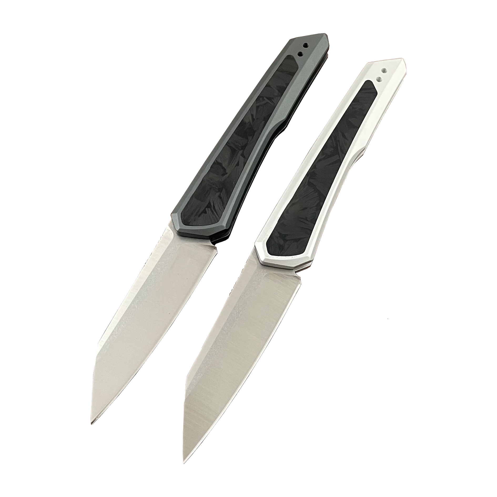 KS 7050 High-Quality Pocket Knife M390 Blade T6 Aluminum Frame Embedded with Carbon Fiber Handle Sharp for Outdoor Camping Use