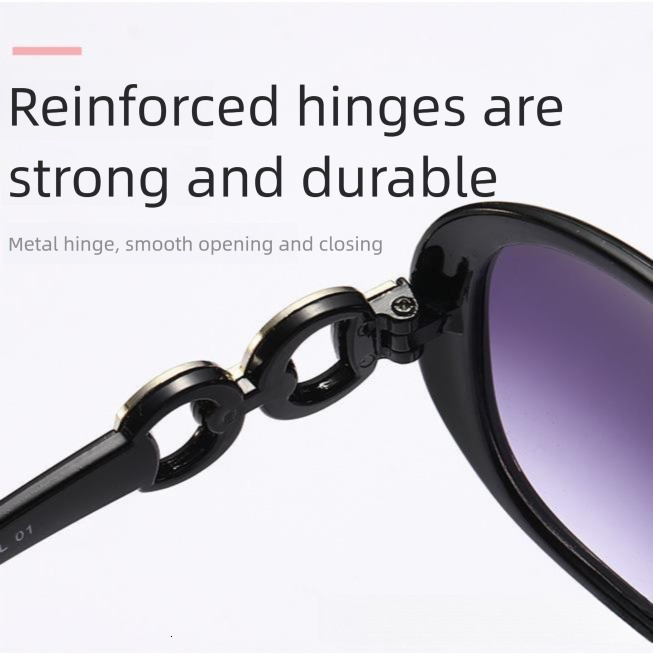 Elliptical Sunscreen Resin Designer Sunglasses Luxury Women's Small Frame Outdoor Street Photography Slim Cycling Glasses Trendy Brand Accessorie