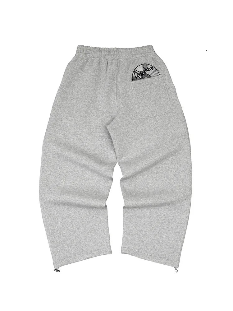 Fashionable Street Style Embroidered Sweatpants Autumn Winter Casual Pants Versatile Personality Couples Pan Y2K 260428 - view 6