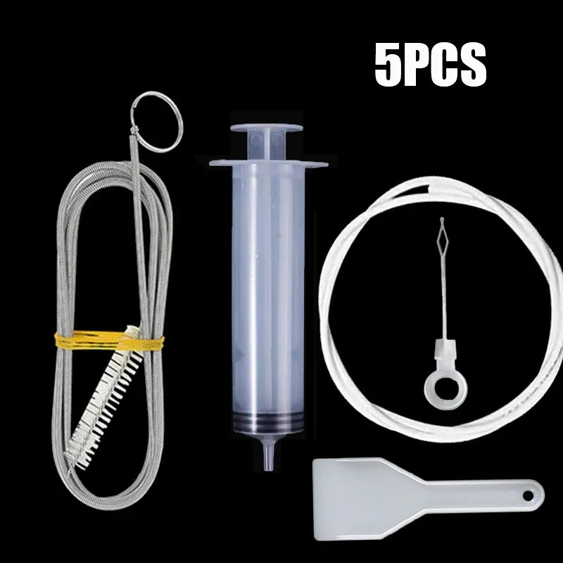 56Set Refrigerator Drain Hole Clog Remover Dredge Cleaning Tools Fridge Brush Water Outlet Cleaner for Household Clean 260429