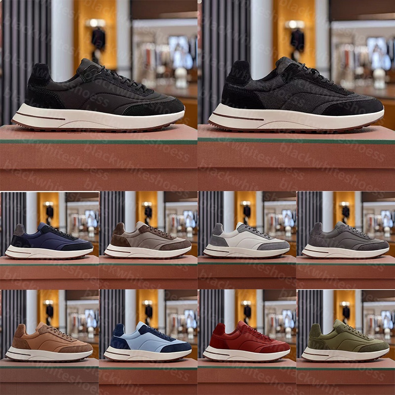 Free Shipping With Box Designer loropina loronpiana loropianaes loroes pianaes sneakers trainers mens womens heels Shoes Loafers kitten flats chaussure top