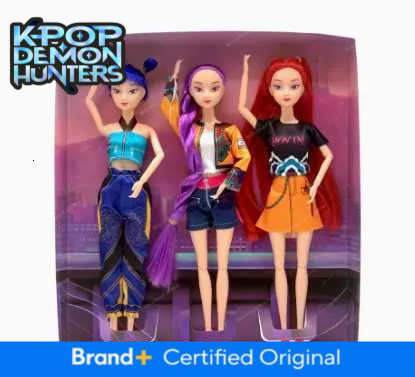 HOT Anime Kpop Demon Hunters Witch Hunter Group High Appearance Glue Girls Heart Decorative Doll Holiday Gifts