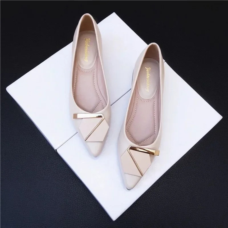 Ladies Footwear Comfortable Womens Flat Shoes Korean Style Stylish Vacation E y Summer 2025 Lastest a Spring 260428