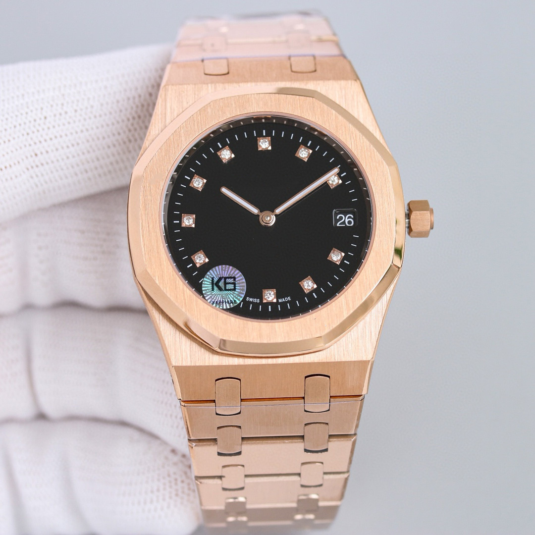 Mens Fashion Gradient Diamond Watch Casual Luxury 41mm Stainless Steel Watch Automatic Mechanical Watch Sapphire Waterproof Watch
