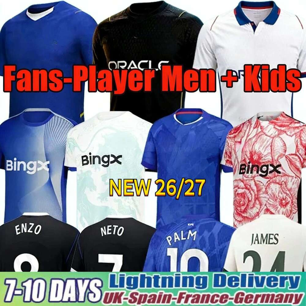 NEW Chelseajersey 25 26 27 Cole Palmer Jadon Sancho Enzo Fernandez Jersey Marc Cucurella Mykhailo Mudryk Caicedo Kit Kids Chelse Football Shirt Cfc Ch