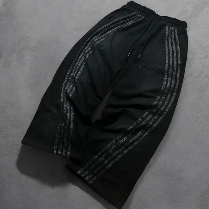 Spring and autumn style straight pants casual sweatpants trendy mens color matching striped street dance pants versatile 260428 - view 6