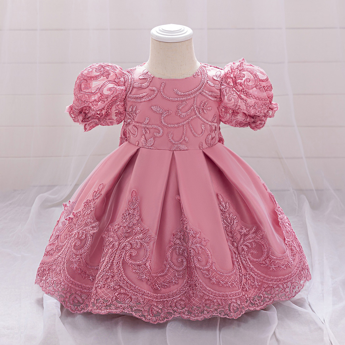 Baby Girl 1st Birthday Dress born Christening Gown Infant Girl Dress Toddler Baptism Dress Baby Vestidos Baby Christmas Dress 251022