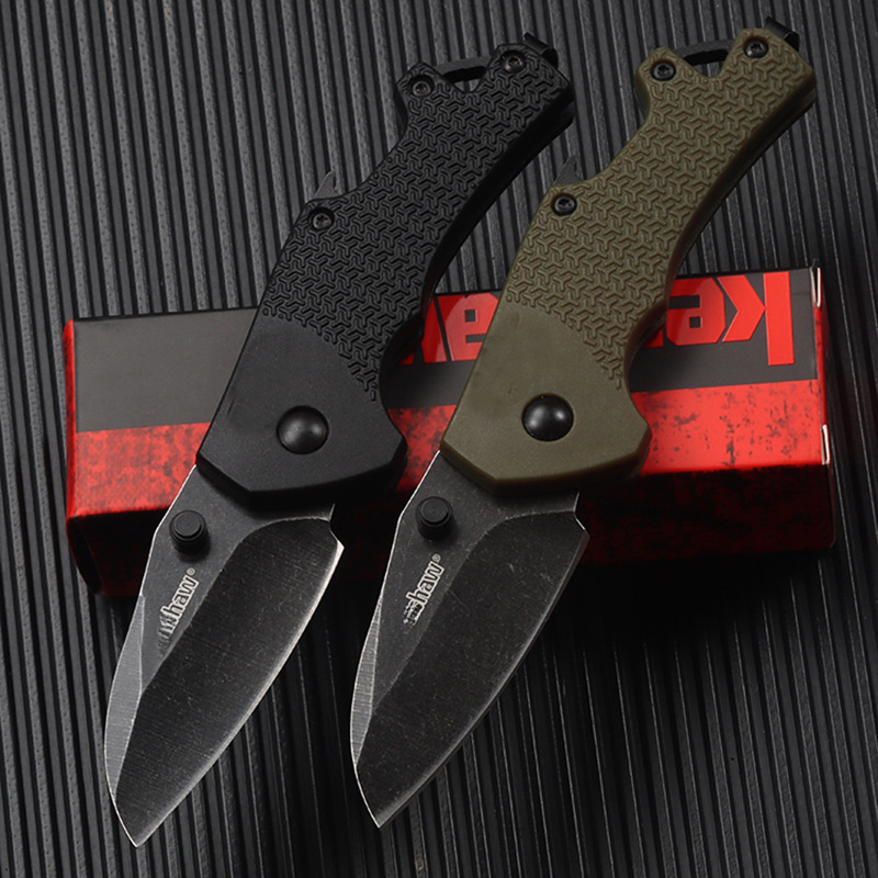 8337 Outdoor New Style Knife Professional Folding Knife 8Cr13Mov Blade Nylon Fiber Handle Survival Knives Fruit Knives Pocket Knife
