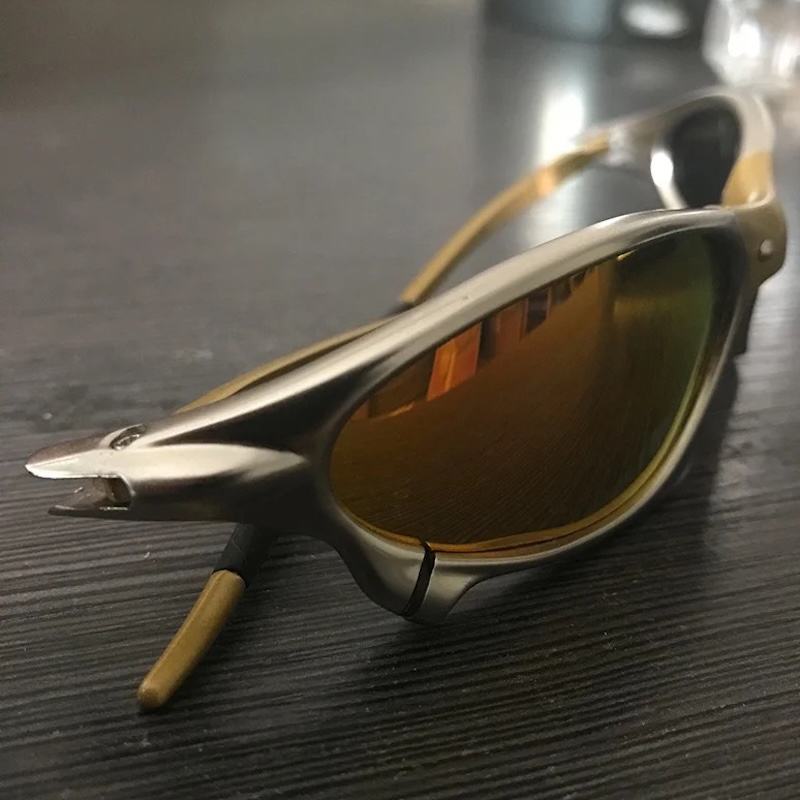 Original Polarized Sunglasses Luxury Brand Designer Man Hiking Glasses Fishing Metal Bicycle Goggles Cycling Eyewear Riding Sports Y2K Windproof Outdo