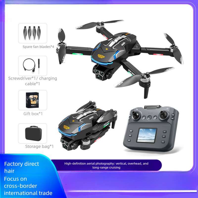 Famous Brand Wow Custom New Product S Drone With Screen K HD Dual Camera Remote Control Aircraft Obstacle Avoidance CKS