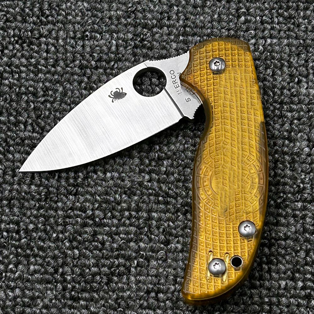 C123 PEI folding for outdoor camping, wilderness survival, high hardness pocket tool knife