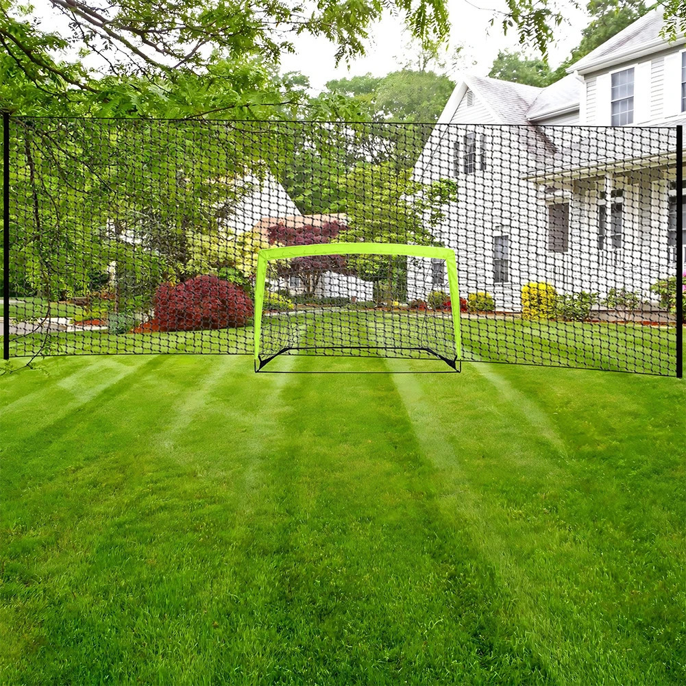 Soccer Backstop Net Soccer Practice Sports Netting Sports Netting Barrier for Backyard Soccer Training 260428