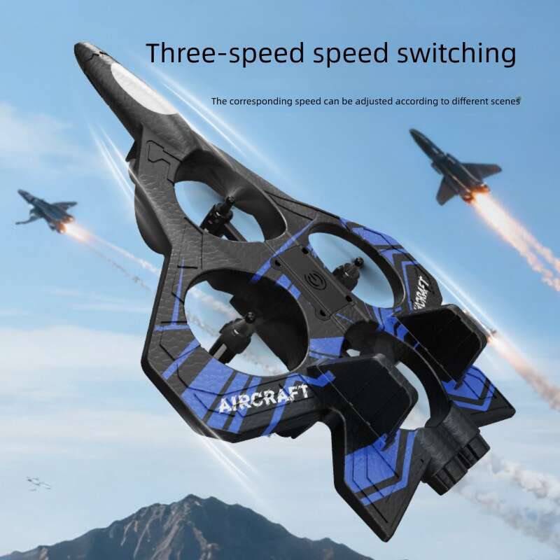 Famous Brand G Remote Control Foam Airplane L Stunt Drone H Fighter Jet Gravity Sensing Glider Rechargeable CKS