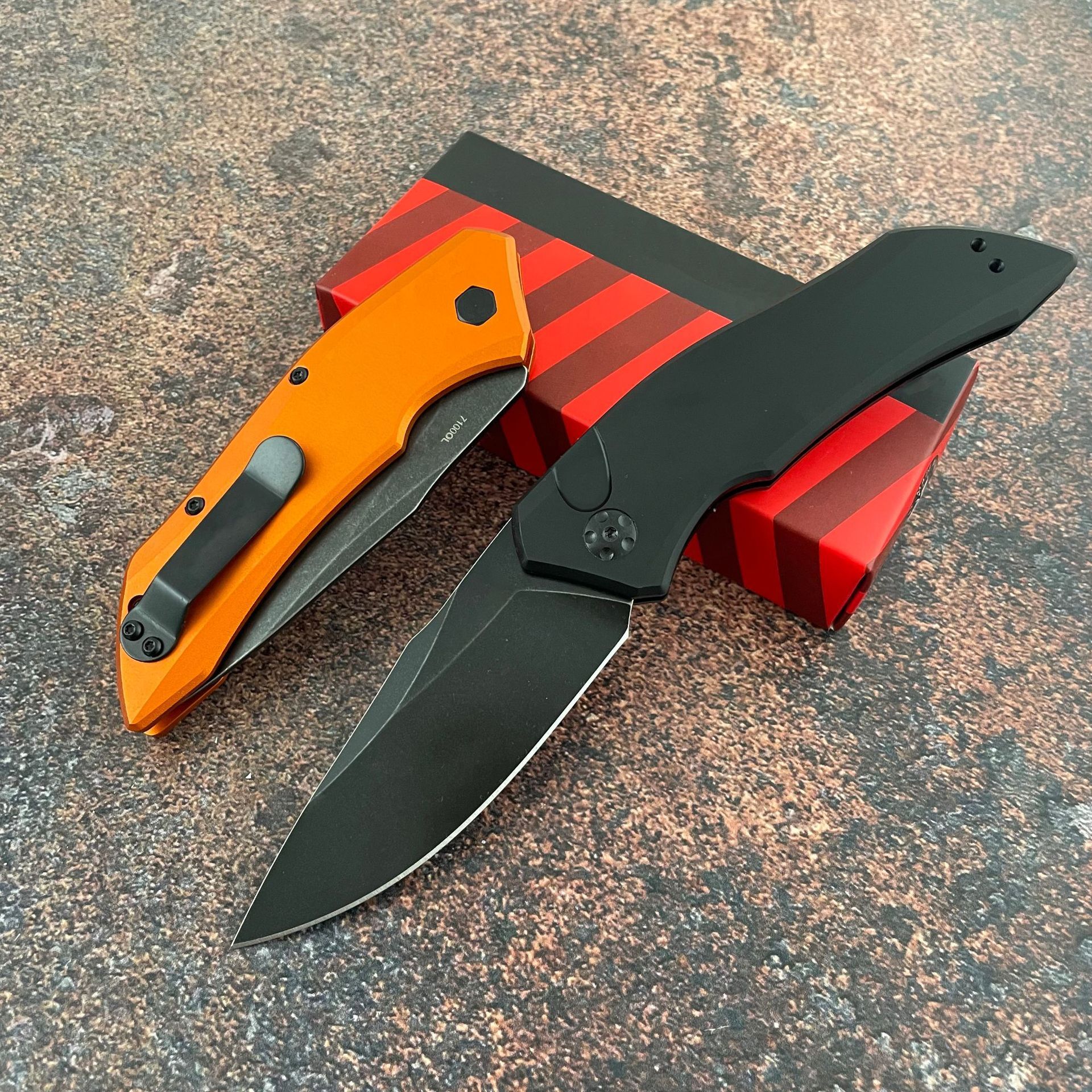 7100 Utility Knife Tactical Pocket Knife Sharp CPM154 Blade G10 Handle Portable Knife Camping Survival Folding Knife Hunting Utility Tool