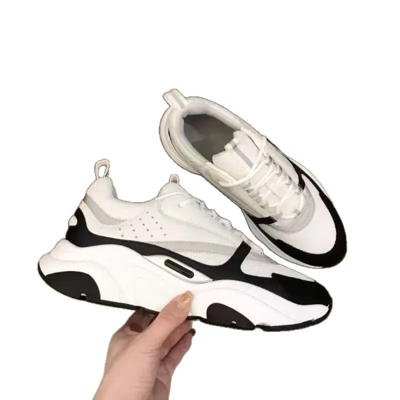 Designer shoe for men Chunky Sole White Black Breathable Panel Design Casual Running Men's Sports Shoes Sneaker Low Top Sneakers Outdoor 369