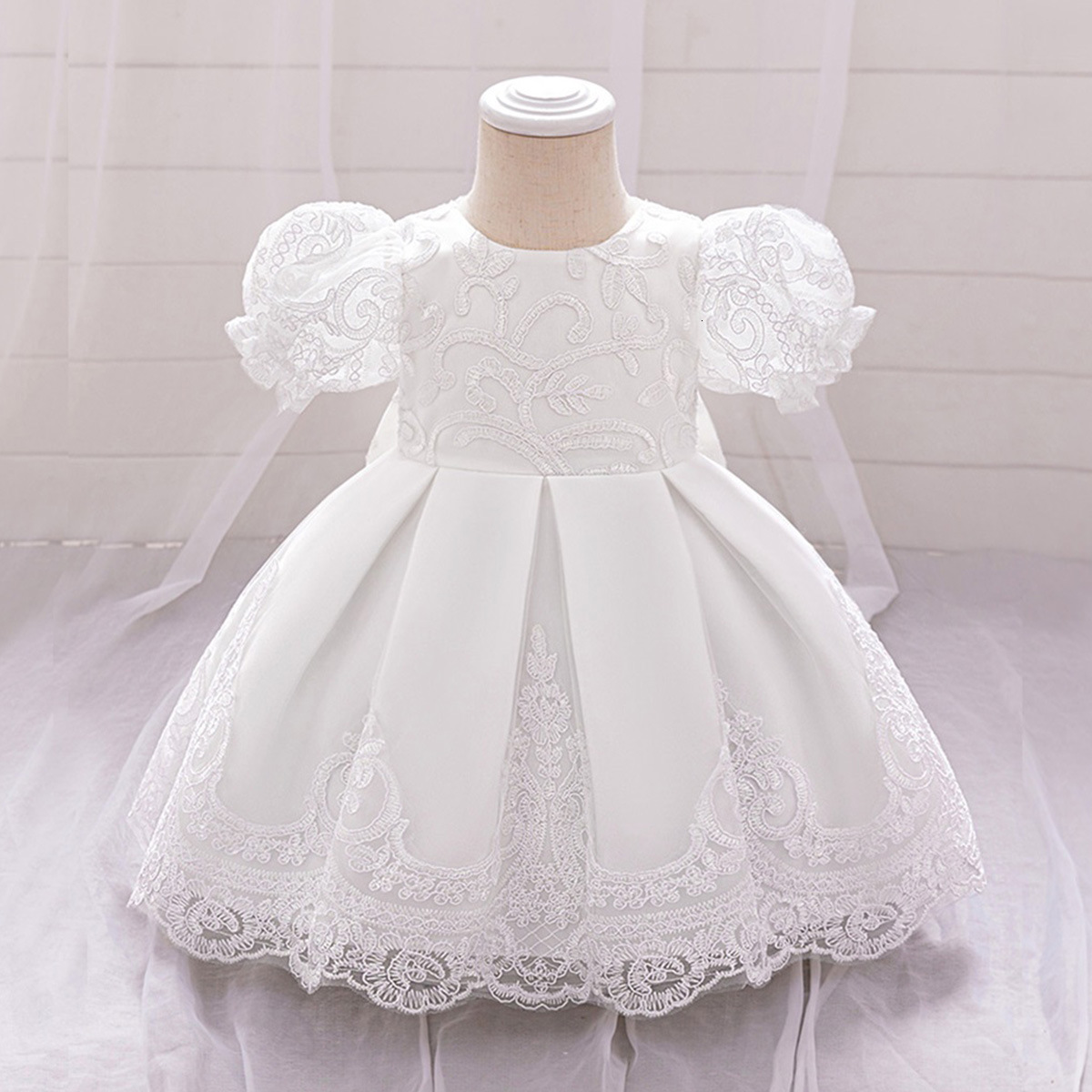 Baby Girl 1st Birthday Dress born Christening Gown Infant Girl Dress Toddler Baptism Dress Baby Vestidos Baby Christmas Dress 251022