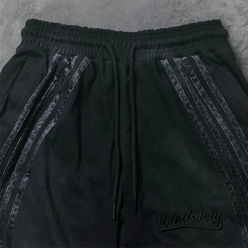 Spring and autumn style straight pants casual sweatpants trendy mens color matching striped street dance pants versatile 260428 - view 5