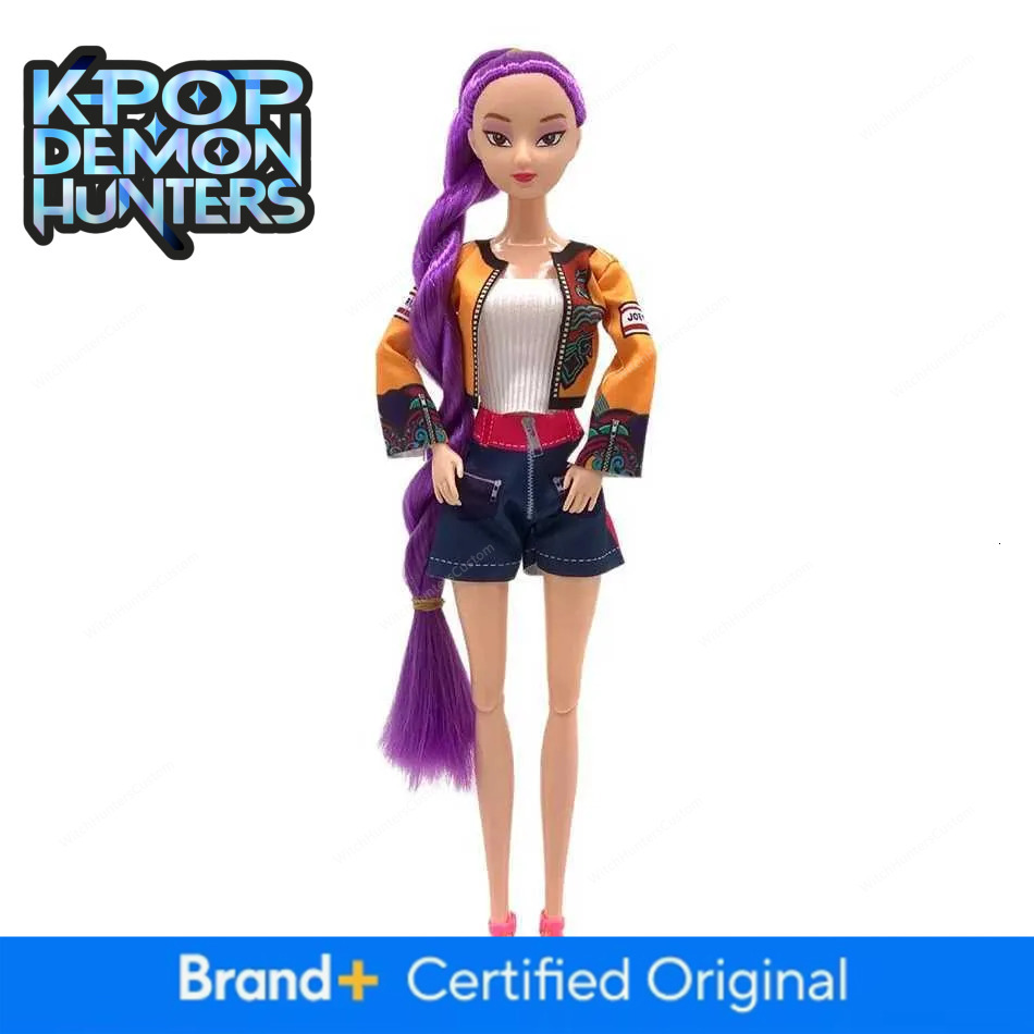 HOT Anime Kpop Demon Hunters Witch Hunter Group High Appearance Glue Girls Heart Decorative Doll Holiday Gifts