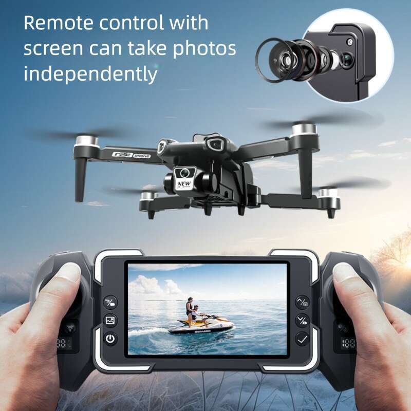 Famous Brand Premium G Drone With Independent Display Screen Aerial Photography HD Remote Control Aircraft Quadcopter CKS